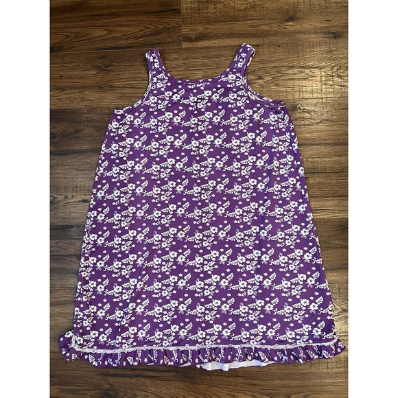 Vintage Y2K 90s Womens Cottagecore Nightgown Dress Lace Floral Ruffle Coquette S - Picture 4 of 7